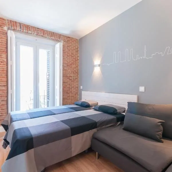 ººRA New Atocha City Centre WiFi AC SmartTVºº, Hotel in Madrid