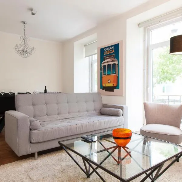 ALTIDO Stunning 3BR Apt with balcony, nearby Saldanha subway & IST