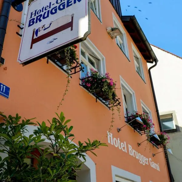 ホテル ガルニ ブルッガー（Hotel Garni Brugger）、リンダウのホテル
