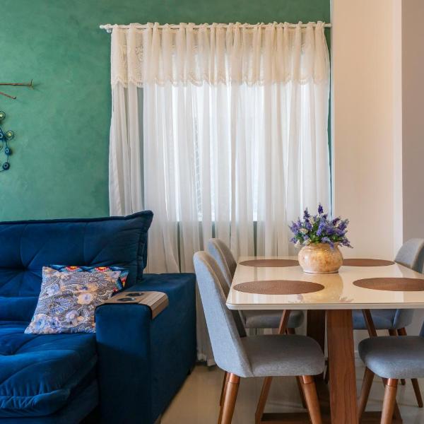 Encantador Apartamento 100m da Praia com vista mar - Foto 5