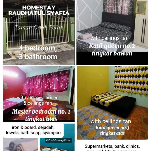 RS Homestay Gerik, hotel v destinaci Gerik