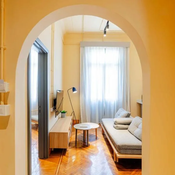 grey l studio apartments Downtown Alexandria Menasce House, hotel v destinaci Alexandria