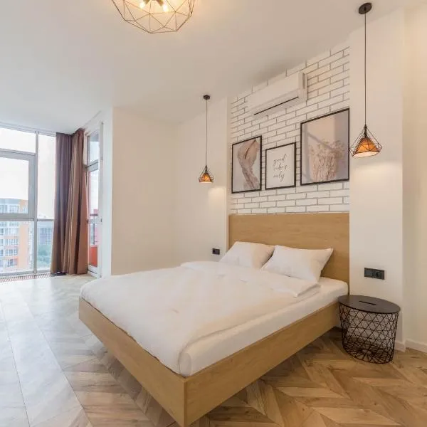 Dayflat Apartments on the Left Bank, хотел в Киев