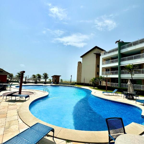 Paraíso Beach - Terramaris - Apartamento frente mar, pé na areia, próximo ao Beach Park - Foto 4