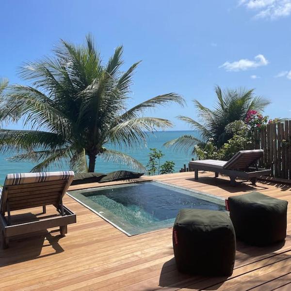 Casa Tropical piscina privada vista mar