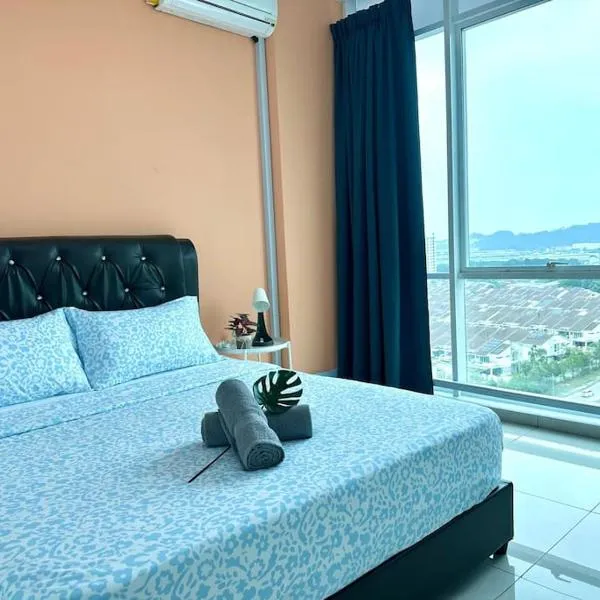 Superb Airport 2BR Suite# Straits Intl# MsgChair, hotel v destinaci Bayan Lepas