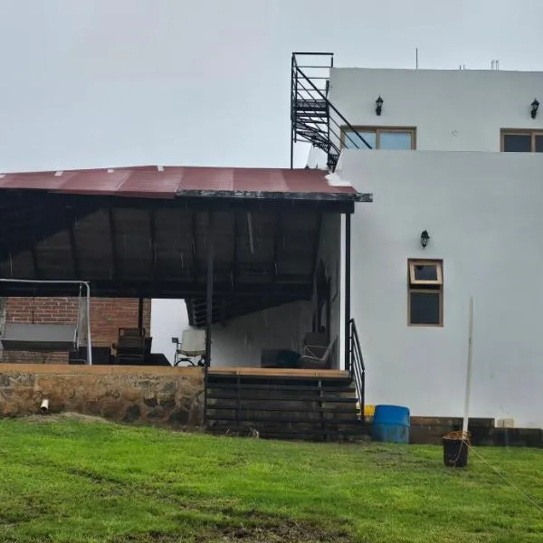 Cabaña, Terraza, Casa, Campo, hotel en Arandas