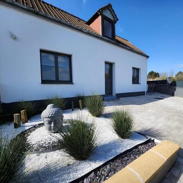 Maison jacuzzi privé - séjour détente 7personnes, hotel din Étaples