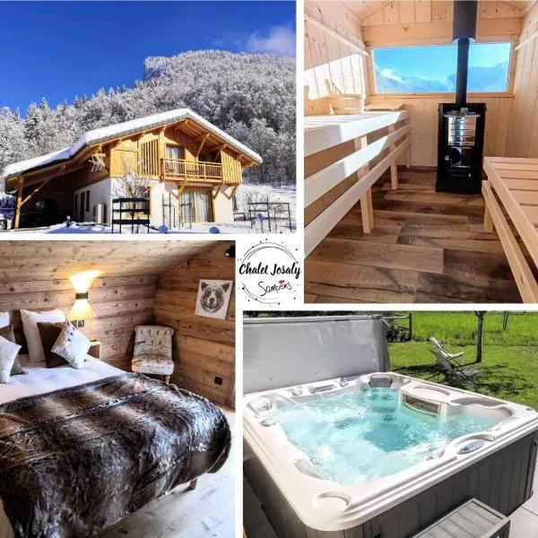 Chalet Josaly Jacuzzi et Sauna, hotel v destinaci Samoëns