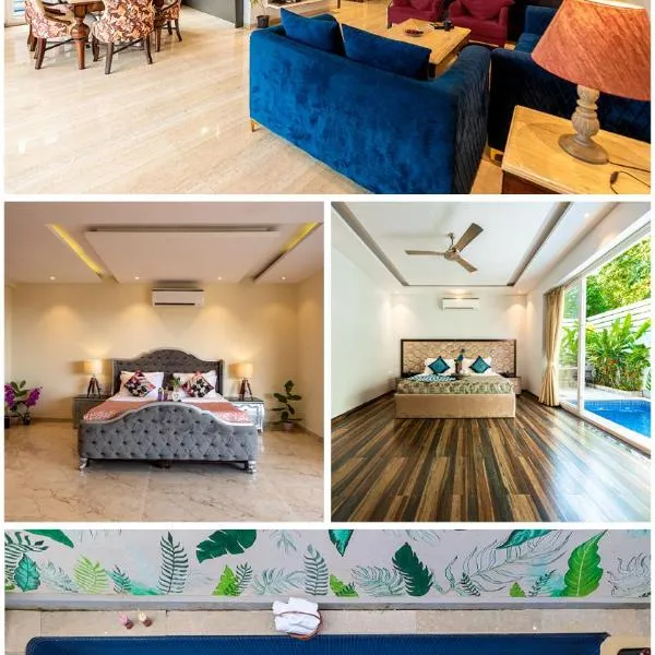 Infinity Villa, 5BHK-Private Pool-Caretaker, Baga, hotel v destinaci Baga