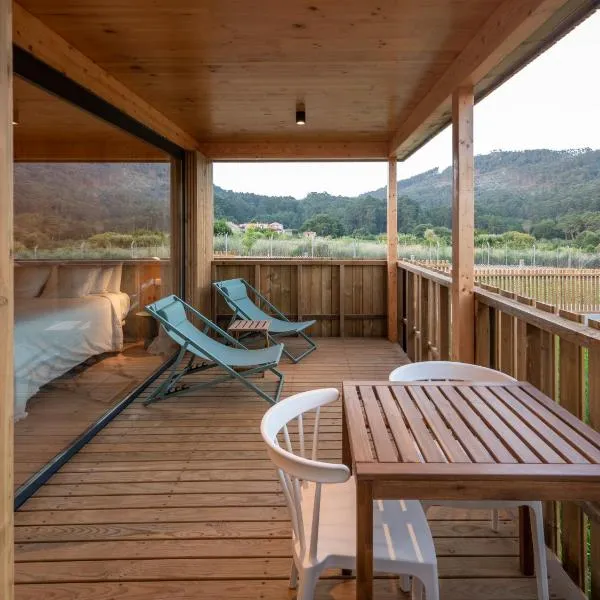 Cabañas de Aldán, hotel v destinácii Aldán