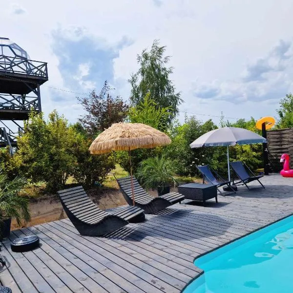 Namiot glampingowy Forest, hotel sa Krzesimów