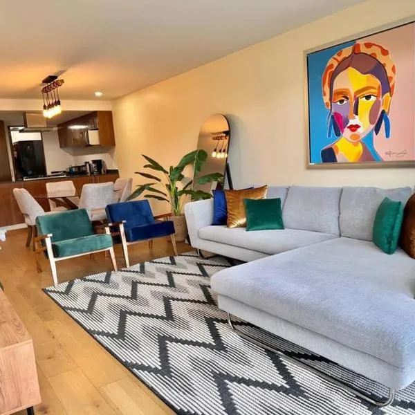 Mili & Mila Depto con Alberca y Gym en el corazón de Condesa y Roma, hotel i Mexico City