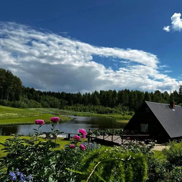 Viesu māja Urbiņi, hótel í Taurene