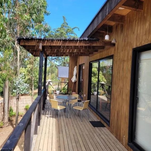Cabaña de campo, hotel v destinaci Vichuquén