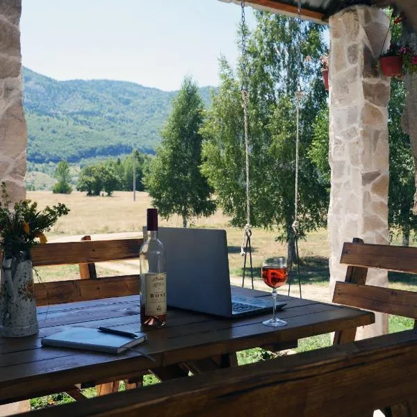 Canyon Chalet Brezna, hotel a Plužine