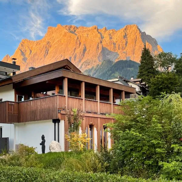 Ehrwald में, होटल Apartment Mein Kraftplatz - Panoramablick und Freiraum auf 150qm für bis zu 8 Personen