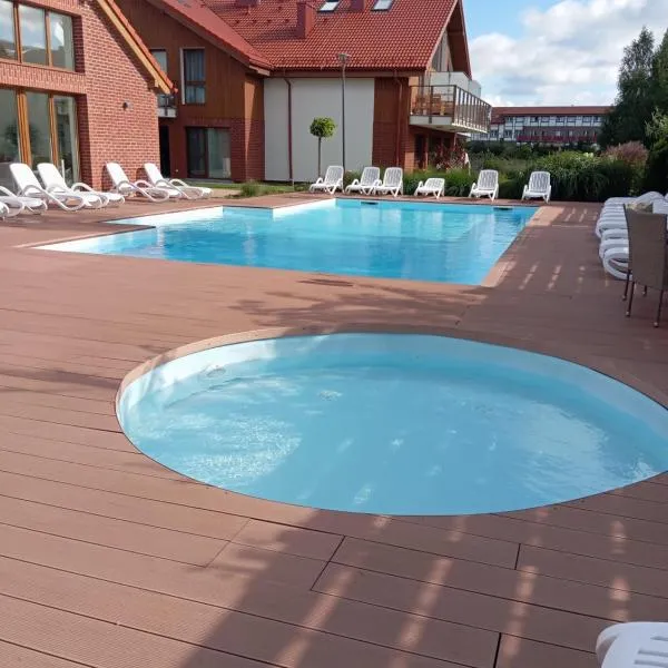 Łebska Ostoja Piaskowa . Żarnowska koło Łeby, hotel in Żarnowska