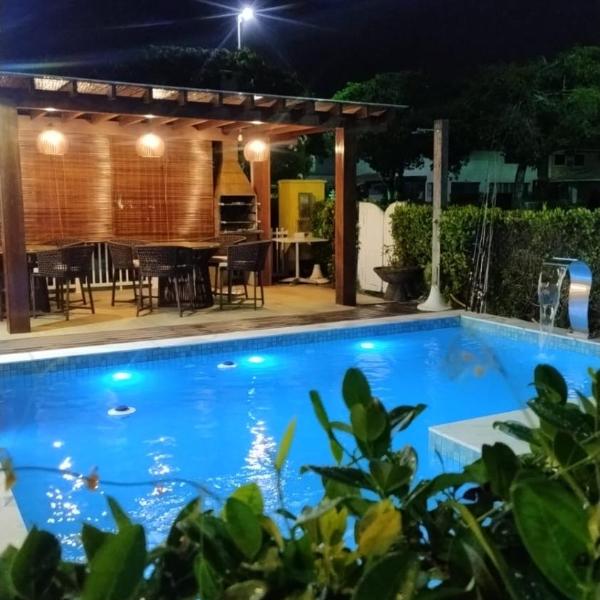 Casa pé na praia