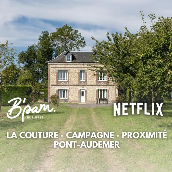 La Couture - Campagne Normande - Proximité Pont-Audemer, hotel v destinaci Saint-Mards-de-Blacarville