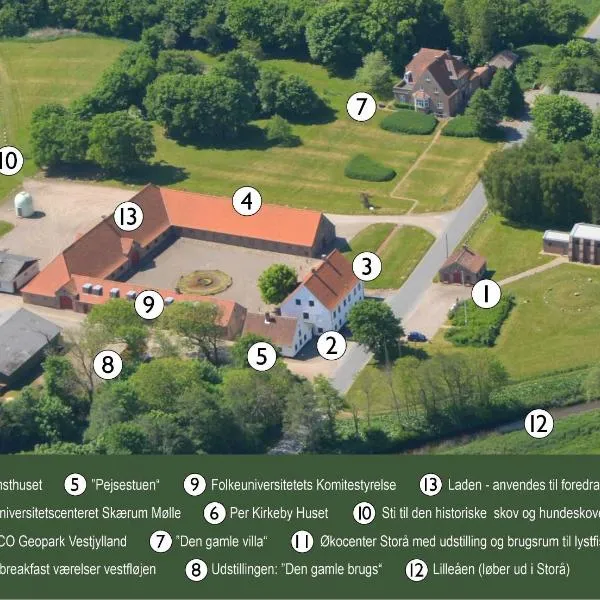 Skærum Mølle, hotel v destinaci Vemb