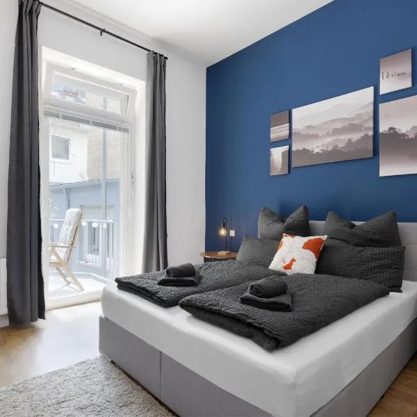 Casa di Nero Komfort mit Innenstadtlage und Balkon, hotel a Wiesbaden