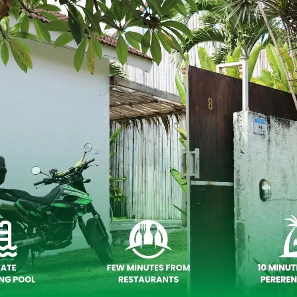 Bungalow Villa with Private Pool near Canggu, hotel v destinaci Dalung