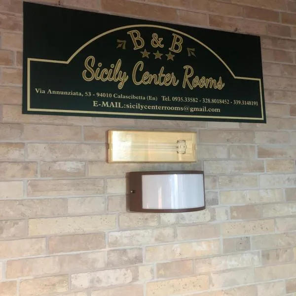 Sicily Center rooms -Calascibetta,Enna- – hotel w mieście Calascibetta