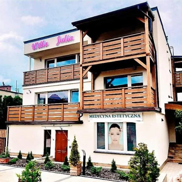 Willa Julia-pokoje w centrum, ogród, sauna, grill, hotel v destinaci Ustroň