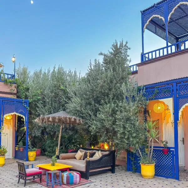 Le Bleu House, hotel v Marrákéši