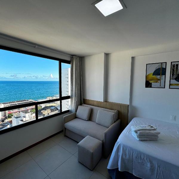 Studio Vista Mar Exclusivo no Barra Premium - Foto 2