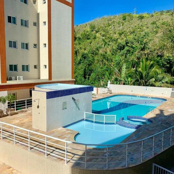 Canto nobre da Praia Grande - Apartamento completo e confortável