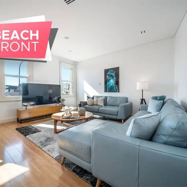 Aqua by the Sea - 1BR, Beachfront, Pool & Gym, hotel u gradu Henley Beach South