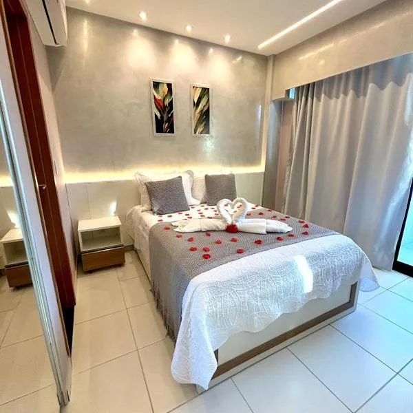 MAKIA beach 115B Flat em Muro Alto PE、イポジュカのホテル