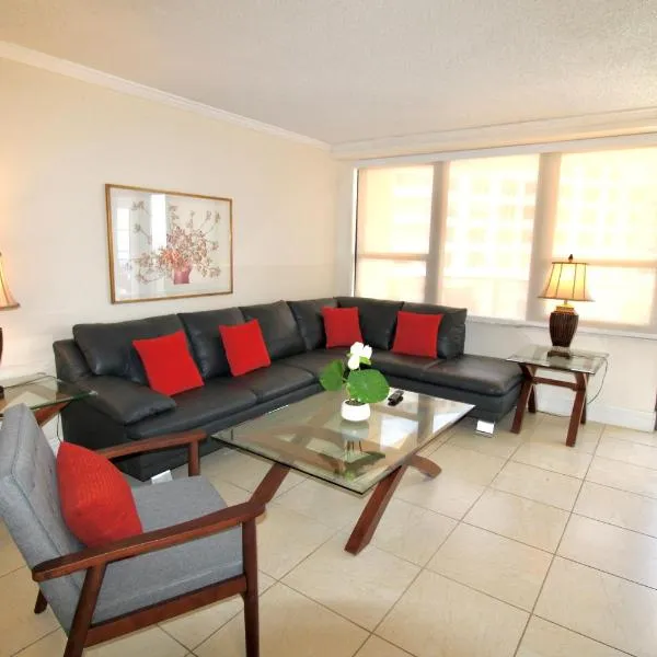 Alexander 1211 Beachfront Condo with Direct Beach Access, 2 Pools, Sauna, Gym, Hotel in Miami Beach