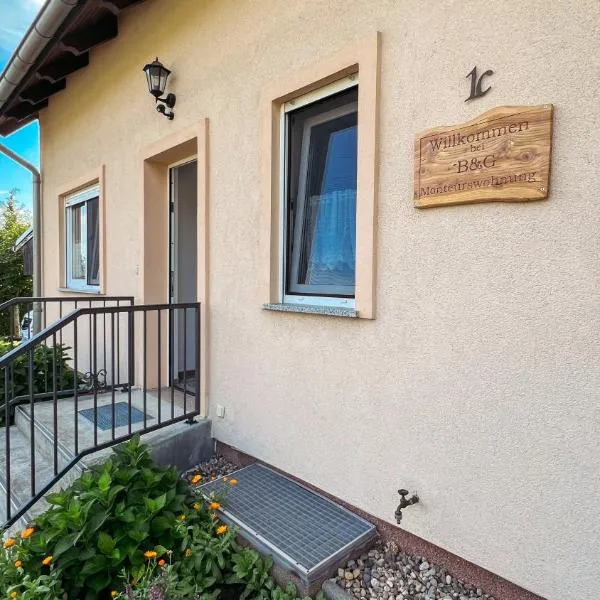 B&G Monteurwohnung, hotel en Neuzelle