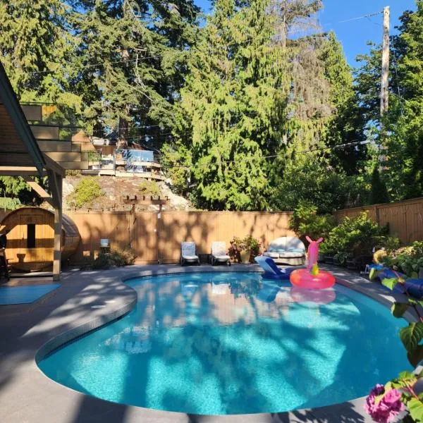 2BD Guest Suite Sleeps 6 Near Downtown & Beach, מלון בווסט ונקובר