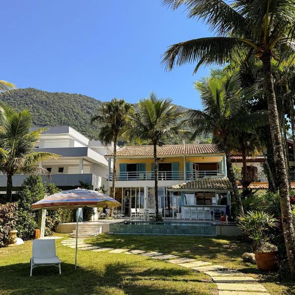 Casa Pé na Areia na Praia da Lagoinha em Ubatuba