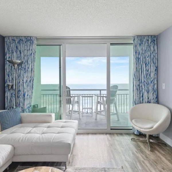 Oceans One Resort Unit 404 - Oceanfront、マートルビーチのホテル