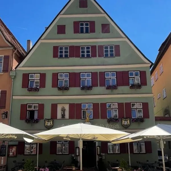 Goldner Hirsch, hotel v destinaci Dinkelsbühl