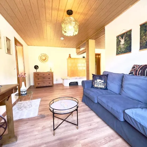 Ferienwohnung nahe Schloss Kuckuckstein,Infrarotsauna, Hunde, hotel v destinaci Liebstadt