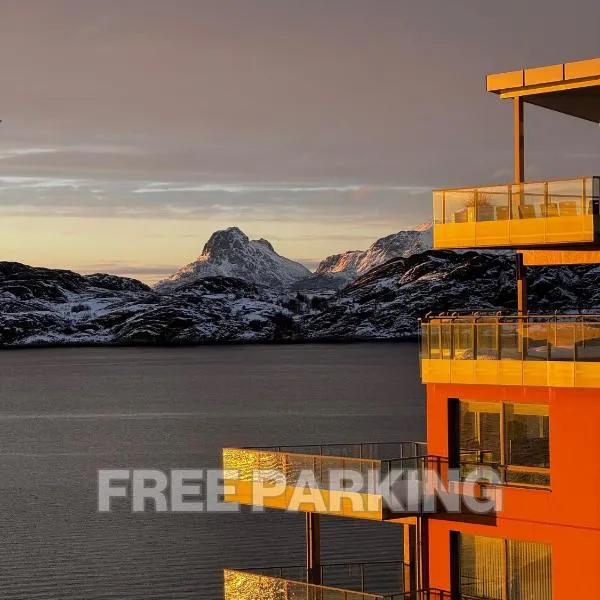 Central Apartment in Bodø with ocean view, hotel a Bodø