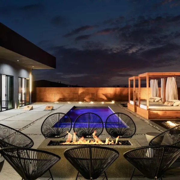 Pool-Spa -DayBeds- Firepit-Golf, hotel en Joshua Tree