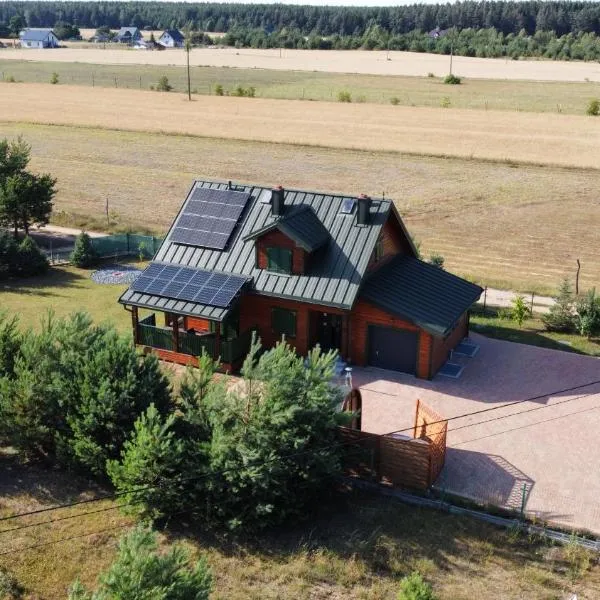 Brązowa Chata, hotel en Tobołowo