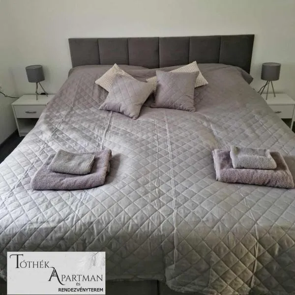 Tóthék Apartman és Rendezvényterem, hotel Vésztő városában