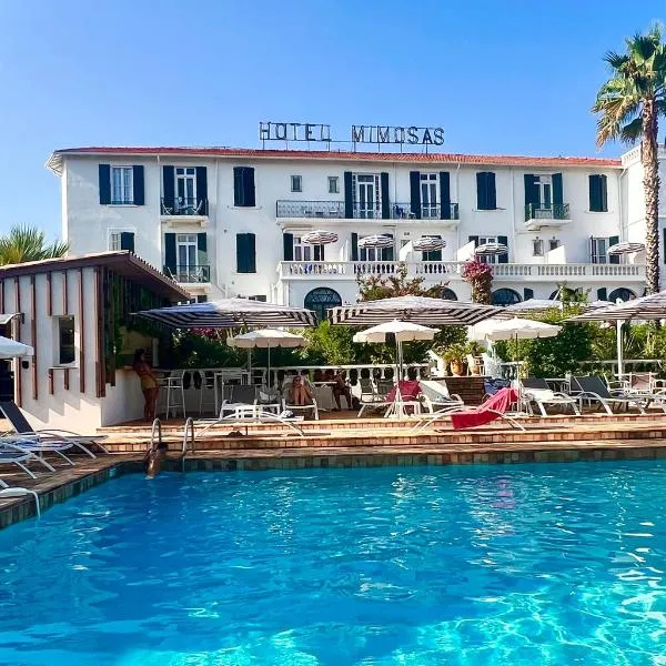 Hotel des Mimosas, hotel v destinácii Juan-les-Pins