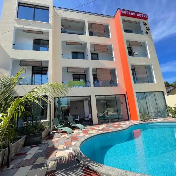 Marina Hôtel Ambatoloaka、アンバトロアカのホテル