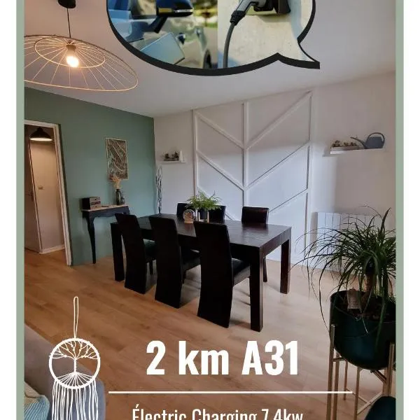 Maison avec Borne de recharge N1, hotel em Rolampont