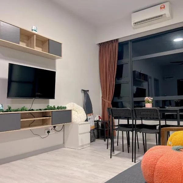 JQ Jesselton Quay Little Angel Homestay New CitySeaview LV29 Netflix 6pax，位于哥打京那巴鲁的酒店