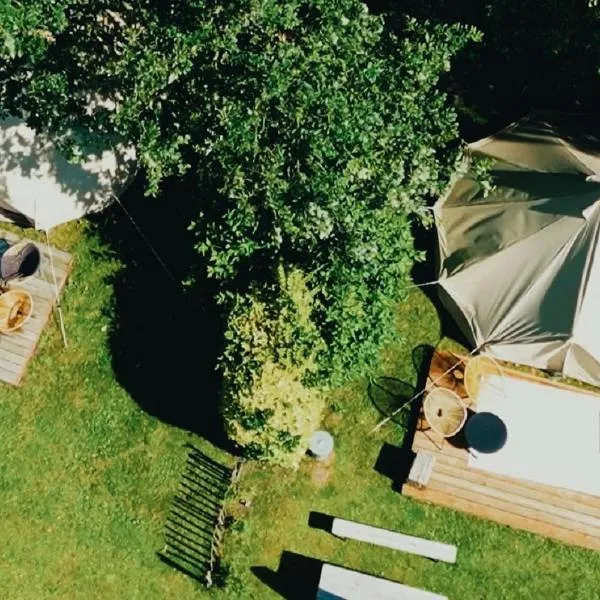 Boutique camping Whanau, verwarmde tenten, khách sạn ở Rutten